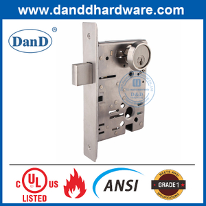 UL перечислены из нержавеющей стали ANSI 304 Deadbolt Lock-DDAL16