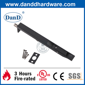 Нержавеющая сталь черный сверхмощный болт для древесной двери-DDDB001