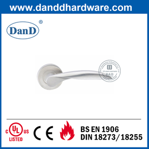 Нержавеющая сталь 304 круглый розетка дверной ручкой для металлической двери-DDSH026